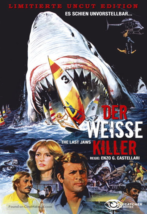 L&#039;ultimo squalo - German DVD movie cover