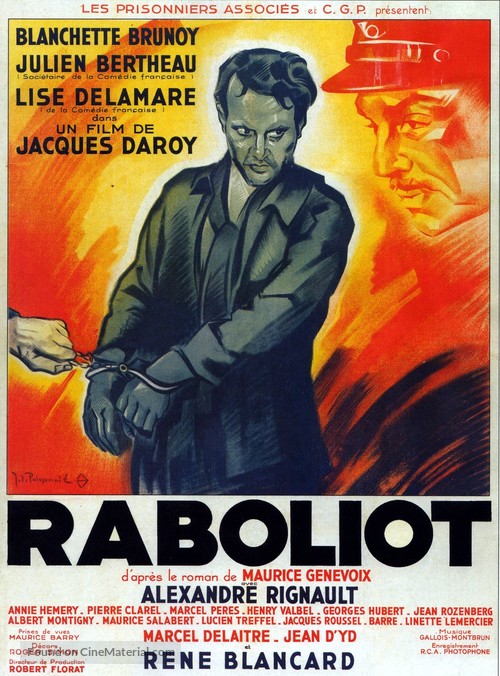 Raboliot - French Movie Poster