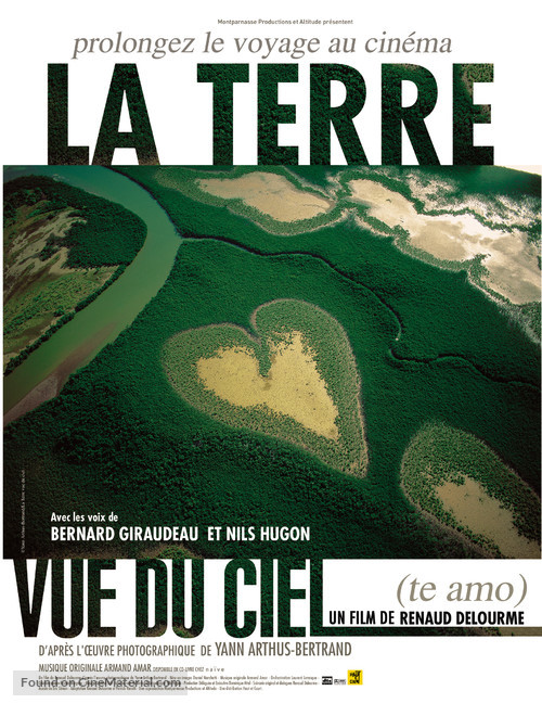 La Terre vue du ciel - French Movie Poster