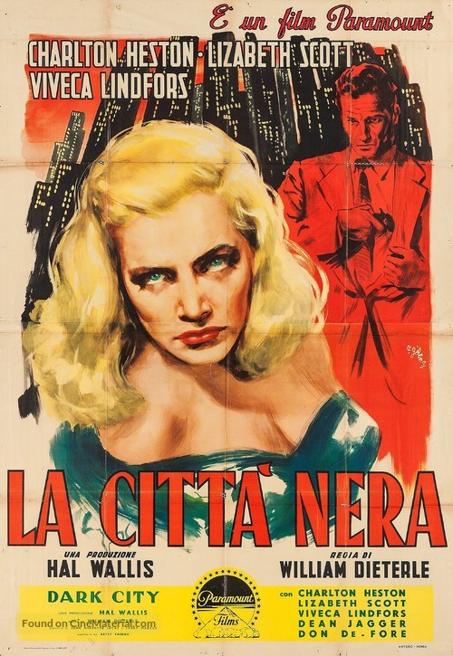 Dark City - Italian Movie Poster