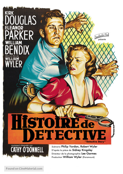 Detective Story - French Movie Poster