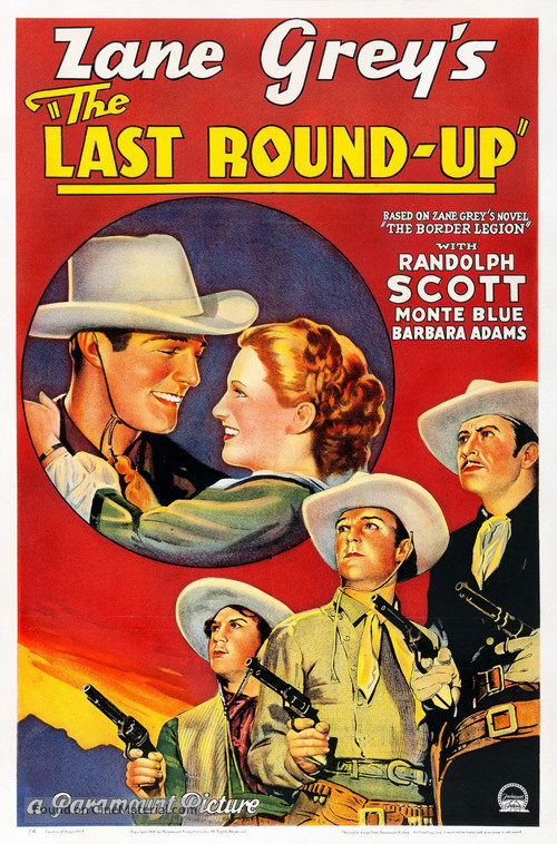 The Last Round-Up - Movie Poster