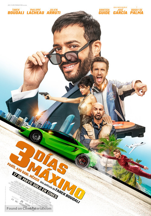 3 Jours Max - Spanish Movie Poster