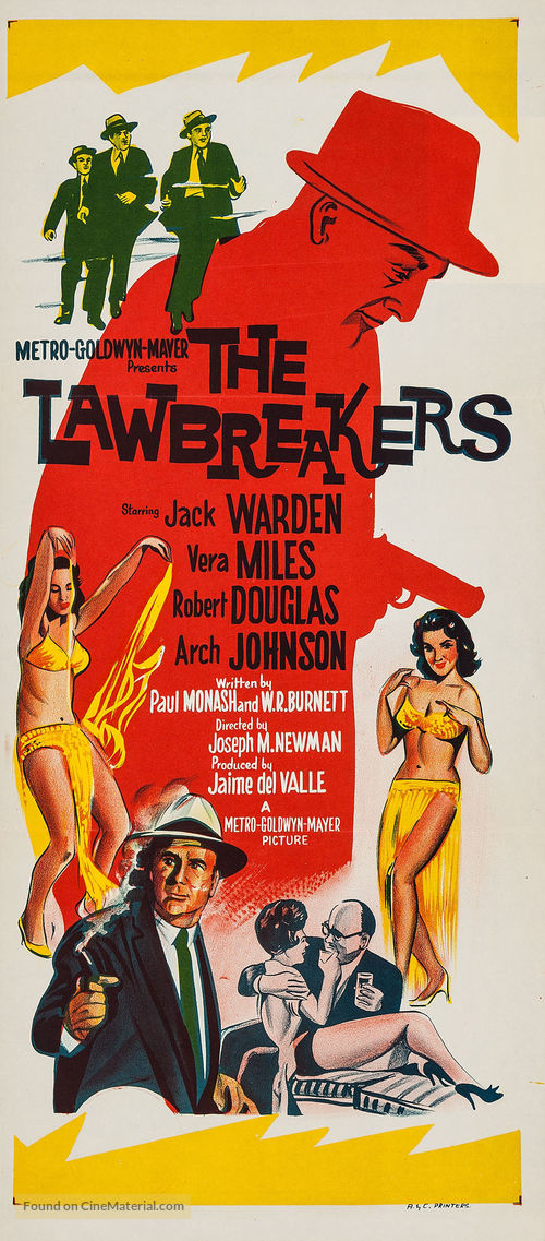 The Lawbreakers - Australian Movie Poster