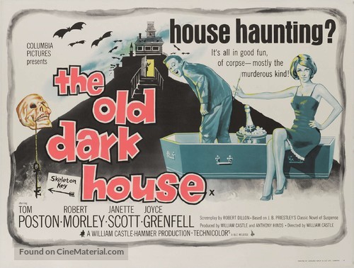 The Old Dark House - British Movie Poster