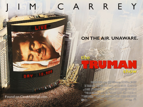 The Truman Show - British Movie Poster
