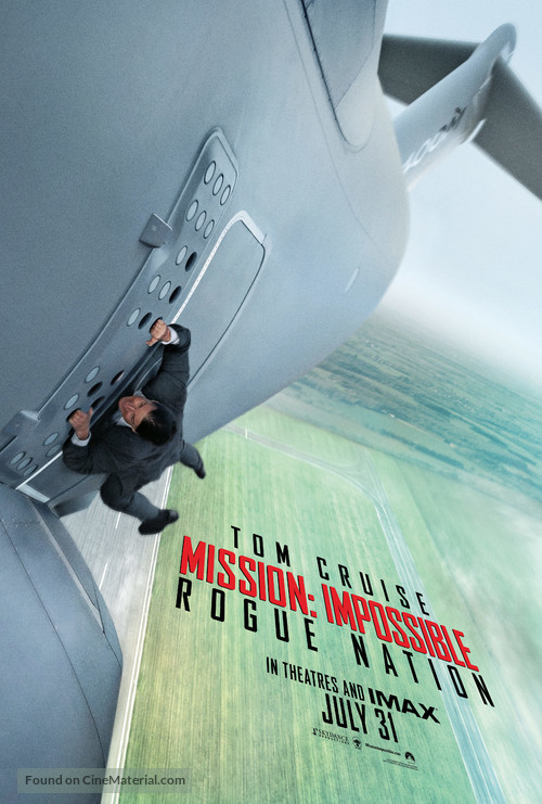 Mission: Impossible - Rogue Nation - Teaser movie poster