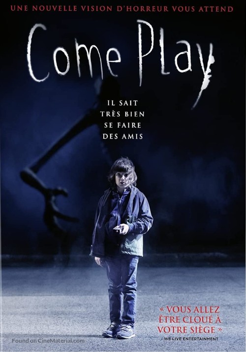 Come Play - French DVD movie cover