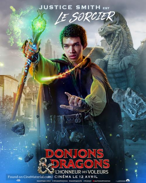 Dungeons &amp; Dragons: Honor Among Thieves - French Movie Poster