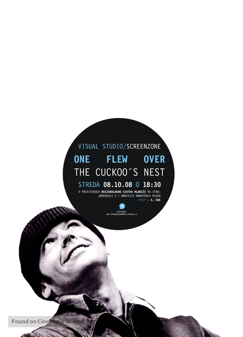 One Flew Over the Cuckoo&#039;s Nest - Slovak Movie Poster