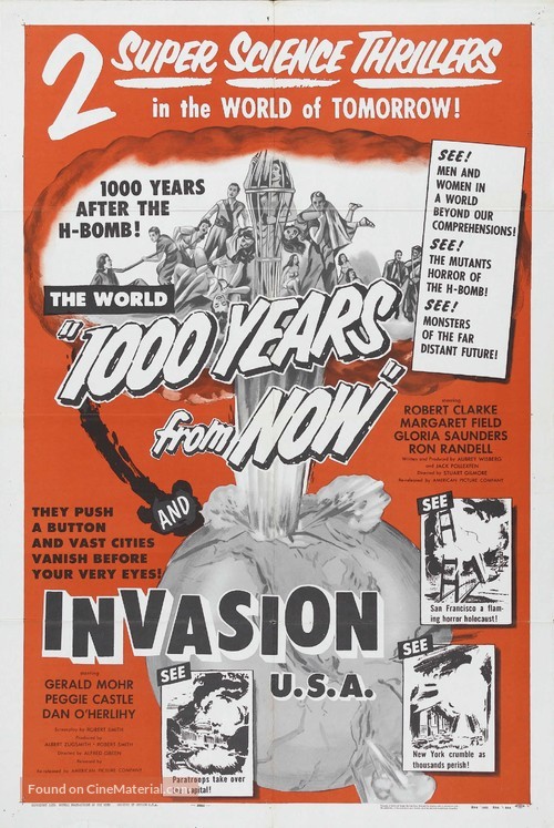 Invasion USA - Re-release movie poster