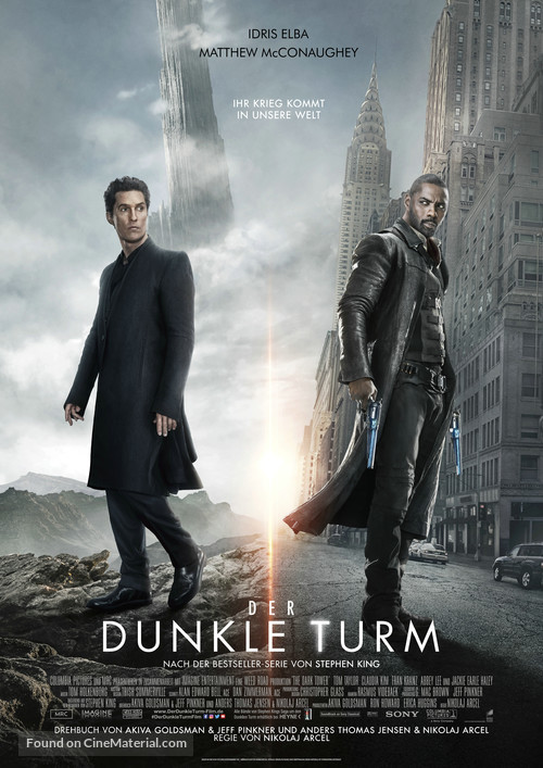 The Dark Tower - German Movie Poster