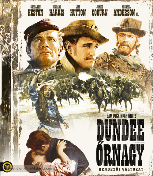 Major Dundee - Hungarian Movie Cover