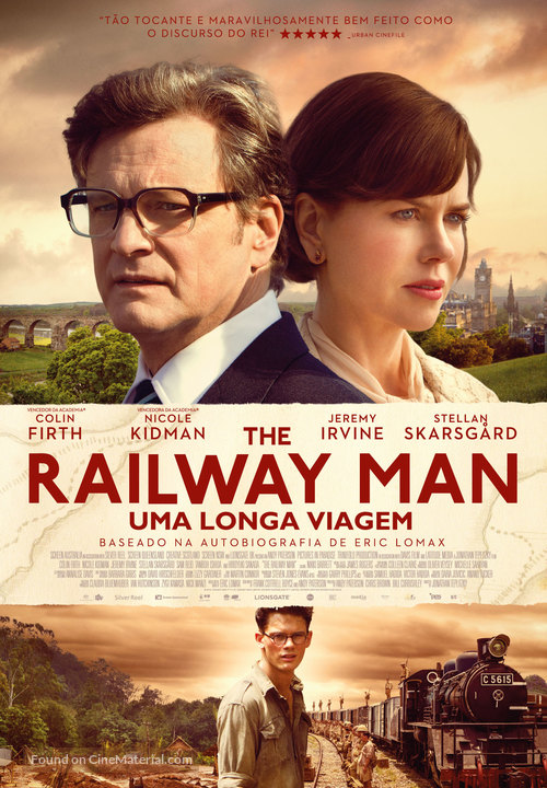The Railway Man - Portuguese Movie Poster