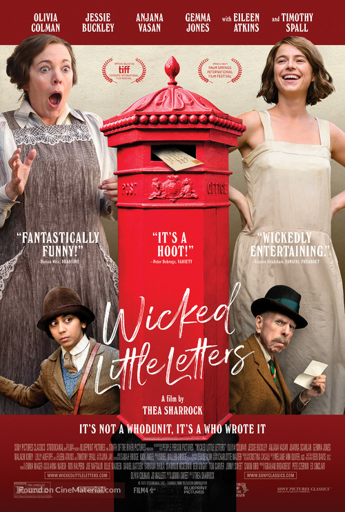 Wicked Little Letters - Movie Poster