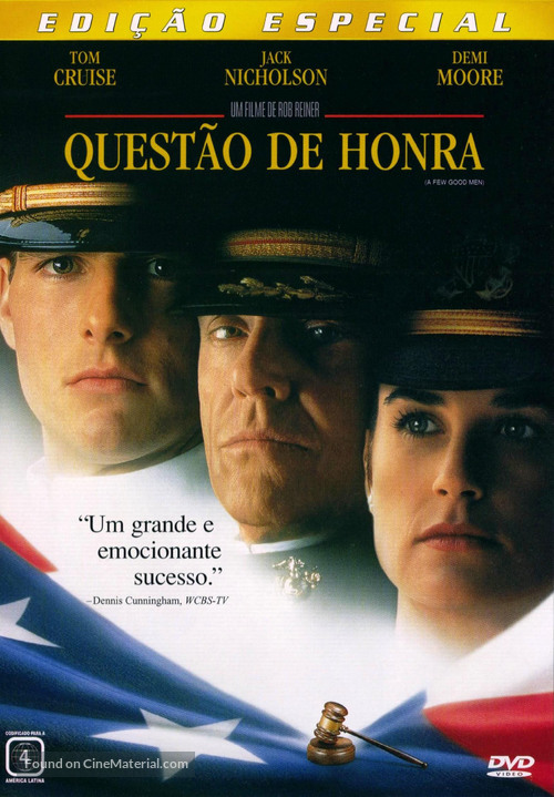 A Few Good Men - Brazilian DVD movie cover