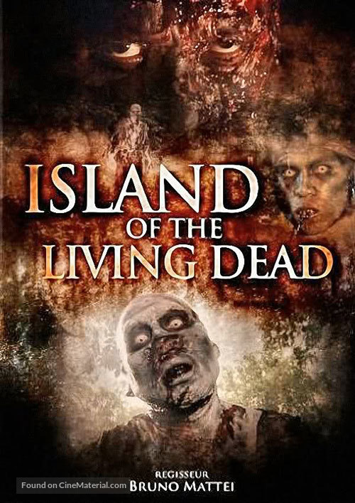 L&#039;isola dei morti viventi - German DVD movie cover