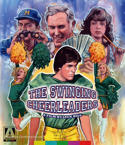 The Swinging Cheerleaders - Blu-Ray movie cover