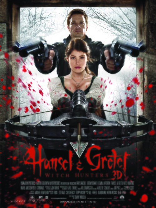 Hansel &amp; Gretel: Witch Hunters - French Movie Poster