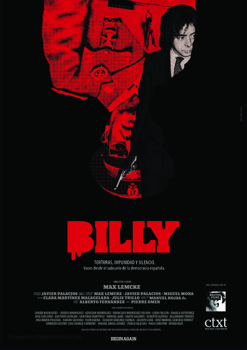 Billy - Spanish Movie Poster