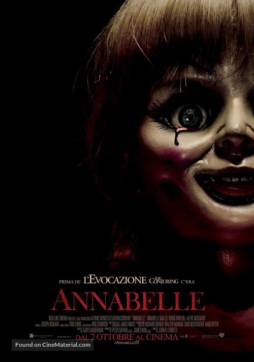 Annabelle - Italian Movie Poster