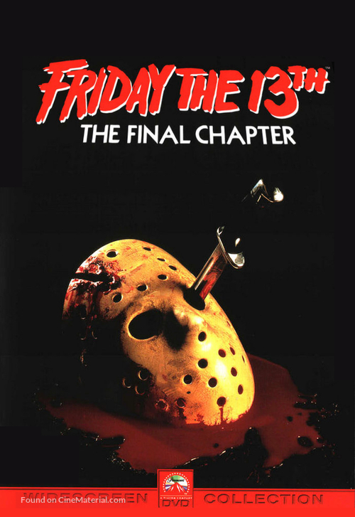 Friday the 13th: The Final Chapter - Canadian Movie Cover