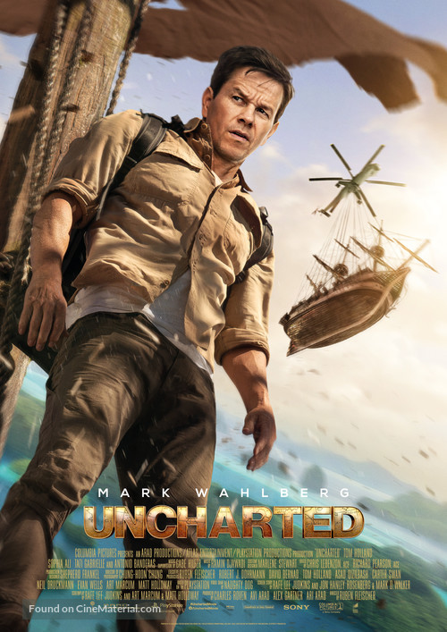 Uncharted - International Movie Poster