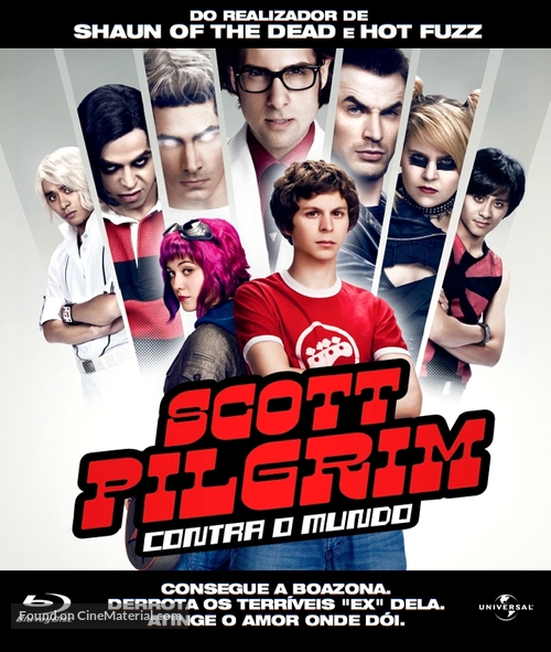 Scott Pilgrim vs. the World - Portuguese Blu-Ray movie cover