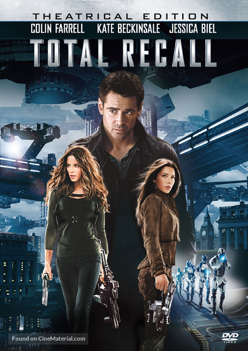 Total Recall - Swedish DVD movie cover