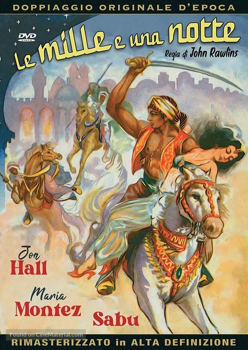 Arabian Nights - Italian DVD movie cover