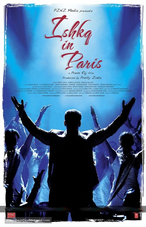 Ishkq in Paris - Indian Movie Poster