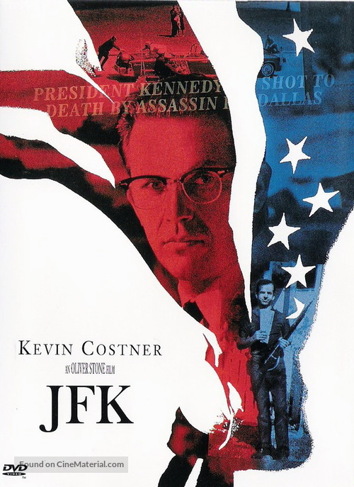JFK - Swedish DVD movie cover