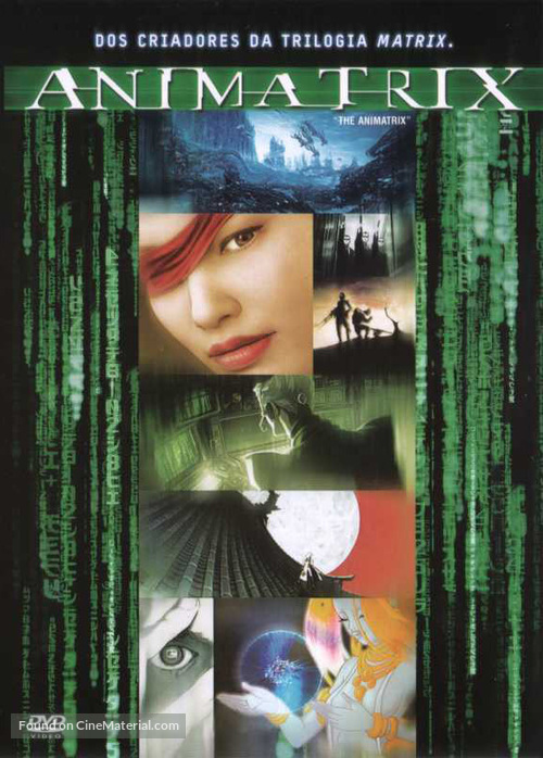 The Animatrix - Brazilian DVD movie cover
