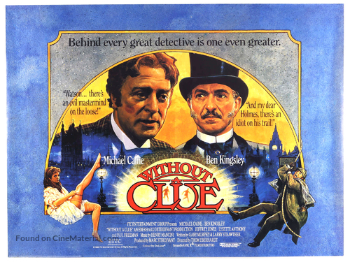 Without a Clue - British Movie Poster