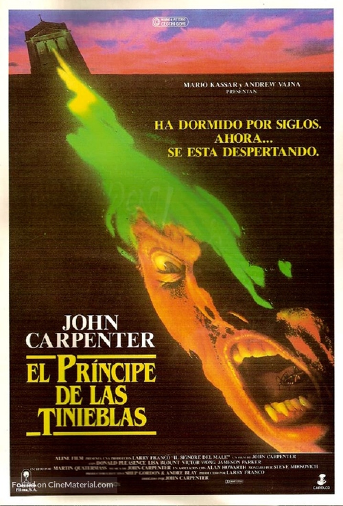 Prince of Darkness - Spanish Movie Poster
