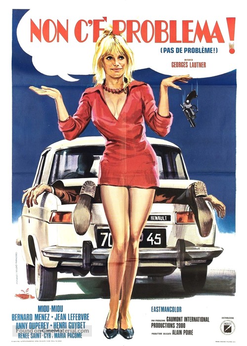 Pas de probl&egrave;me! - Italian Movie Poster