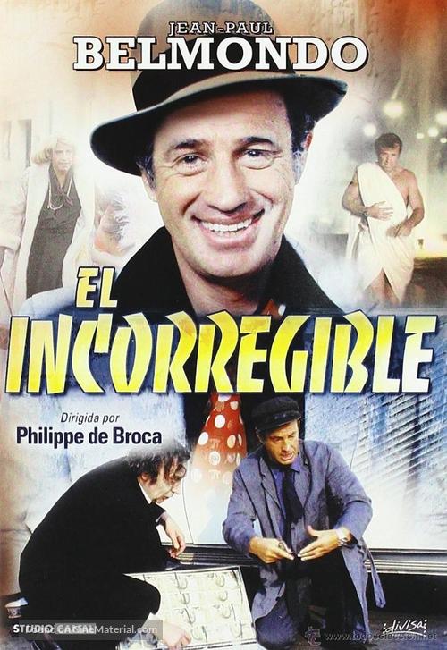 L&#039;incorrigible - Spanish DVD movie cover