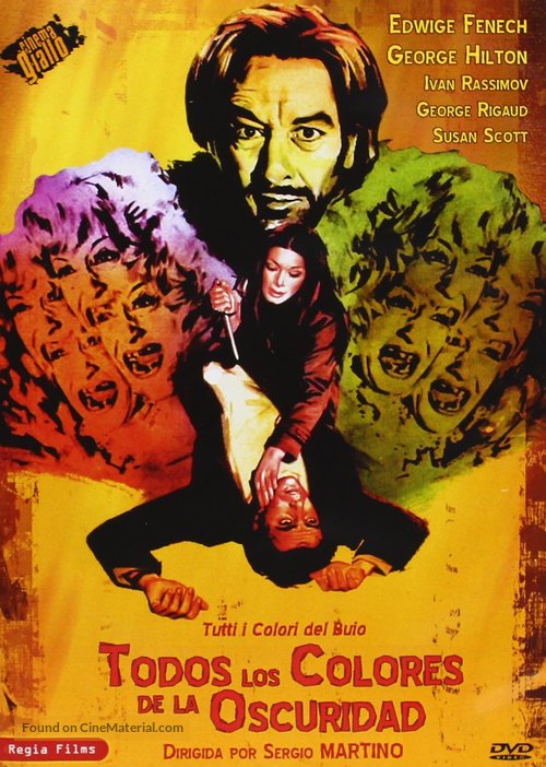 Tutti i colori del buio - Spanish DVD movie cover