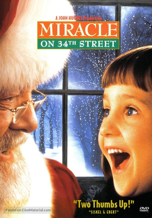 Miracle on 34th Street - DVD movie cover