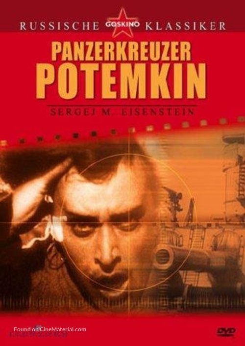 Bronenosets Potyomkin - German DVD movie cover