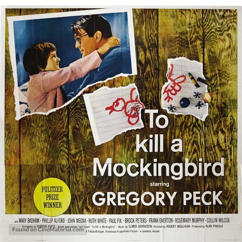 To Kill a Mockingbird - Movie Poster