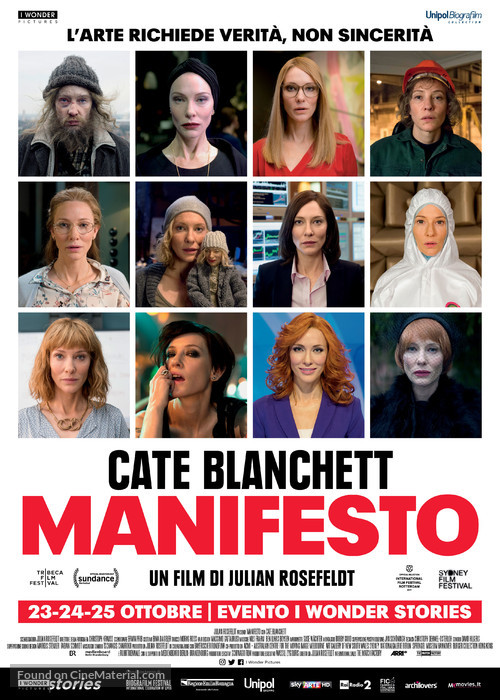 Manifesto - Italian Movie Poster