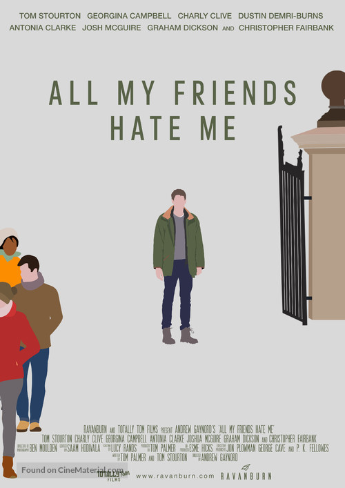All My Friends Hate Me - British Movie Poster