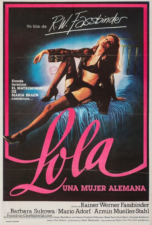 Lola - Argentinian Movie Poster