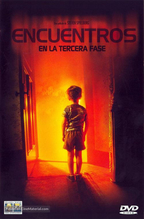 Close Encounters of the Third Kind - Spanish Movie Cover