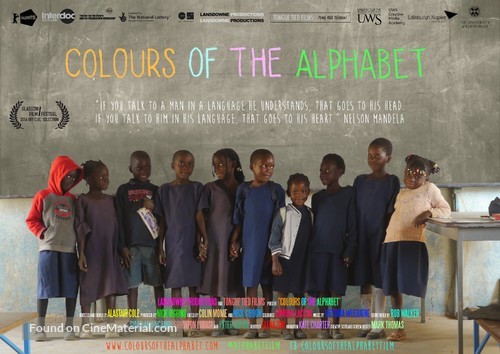 Colours of the Alphabet - British Movie Poster