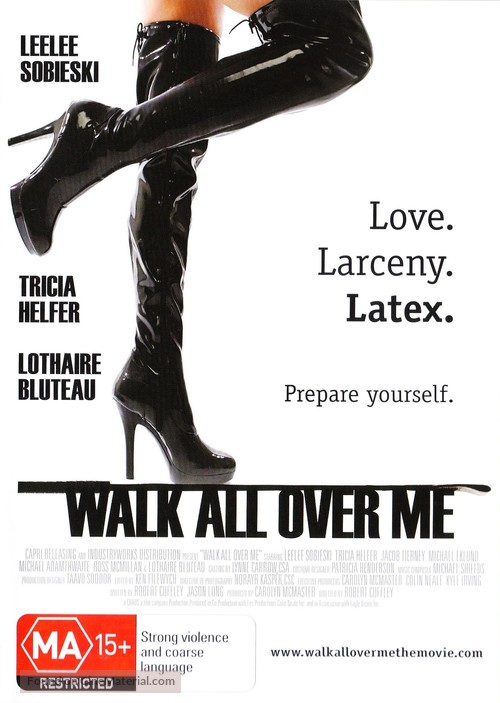 Walk All Over Me - Australian Movie Cover