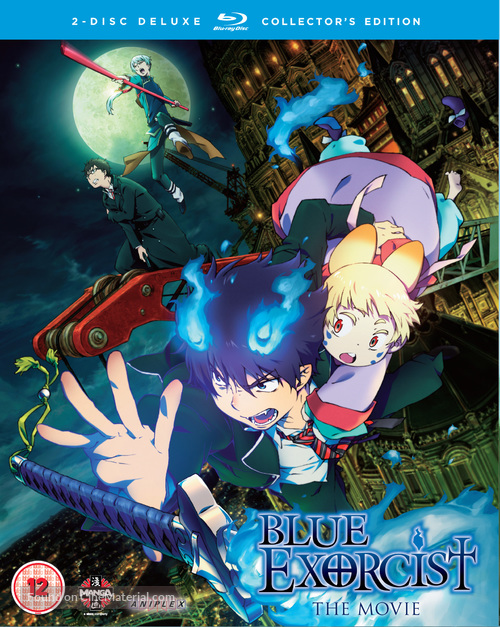 Blue Exorcist the Movie - British Movie Cover