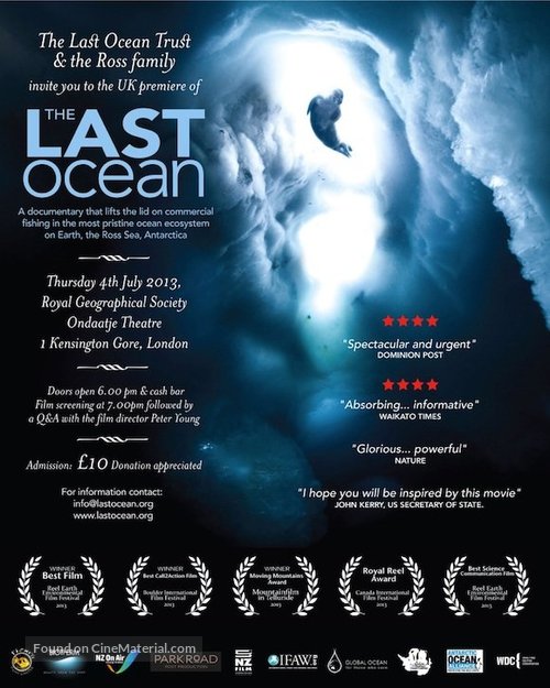 The Last Ocean - British Movie Poster