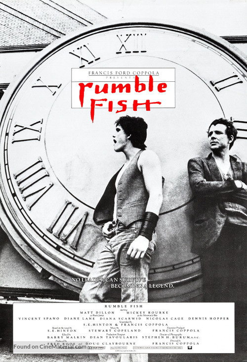 Rumble Fish - Movie Poster